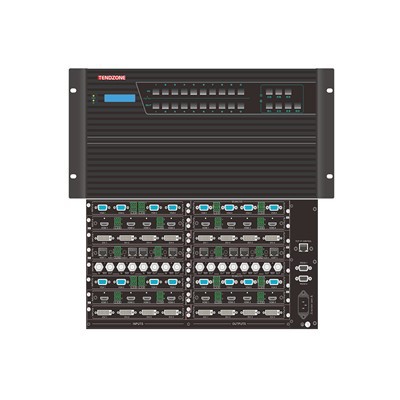 Гібридна модульна відеоматриця 32x32